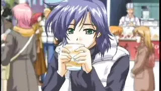 شهوة مراهق الأنيمي: القبلة الفرنسية تتحول إلى جنس فموي صريح