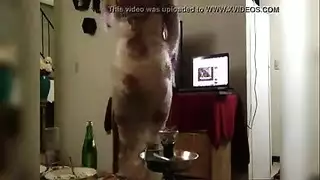 إباحية عربية: عاهرة تخدم رجالاً سكارى في شقة جنس