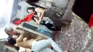 راقصات متهتكات يفتحن أرجلهم في بيت دعارة خاص