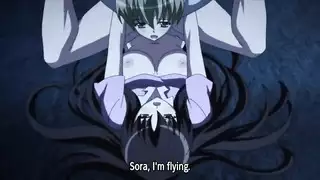 فتاة المدرسة الرسومية العاهرة: شرج صريح وإيلاج مزدوج