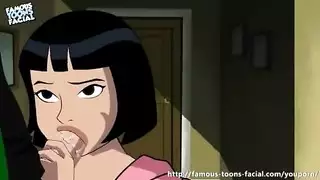 مص هنتاي: اختناق من عمود عملاق قبل قذف كريمي على الوجه