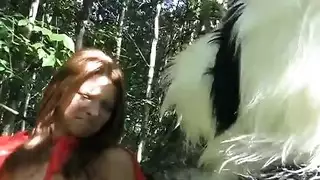 إباحية حديقة الحيوان المتوحشة: أخذت بواسطة فارس ممتلىء